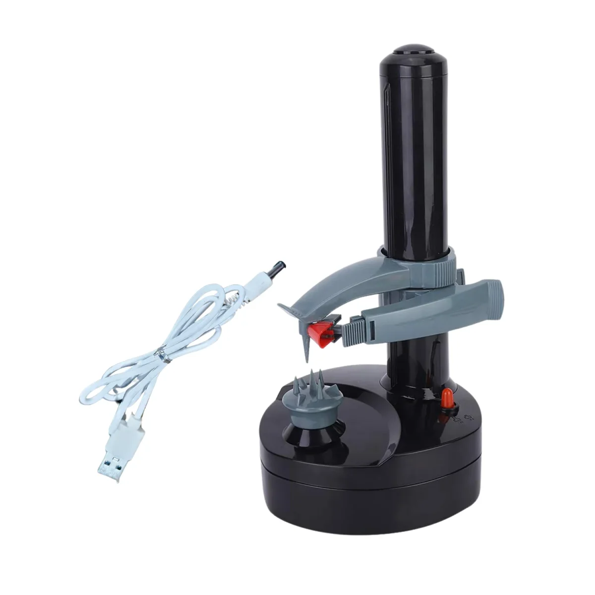Electric Vegetable Peeler – Fast, Automatic & Precise | Quickslice   SKU 12257_multi_ele_veg_n_fruit_peeler_1pc  DSIN 12257 5