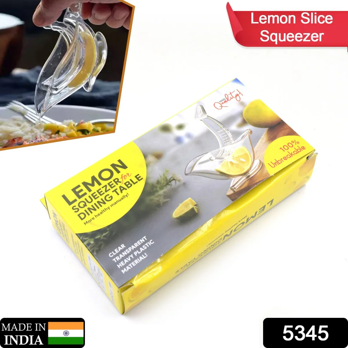 Lemon Squeezer – Bird-Shaped Manual Citrus Juicer | ChefAura  SKU 5345_boat_shape_lemon_sqz  DSIN 5345 4
