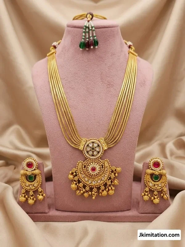 Product ID: mShIIuoS  High Brass Gold Premium Quality Necklace 3
