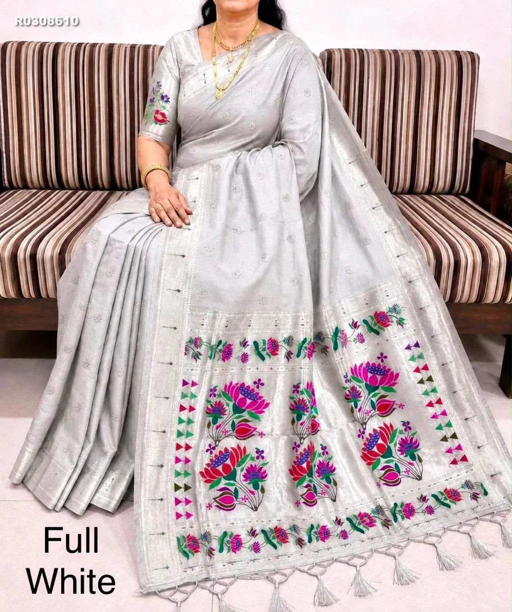 RK ethinics...Super hit  Pure silk sarees 7