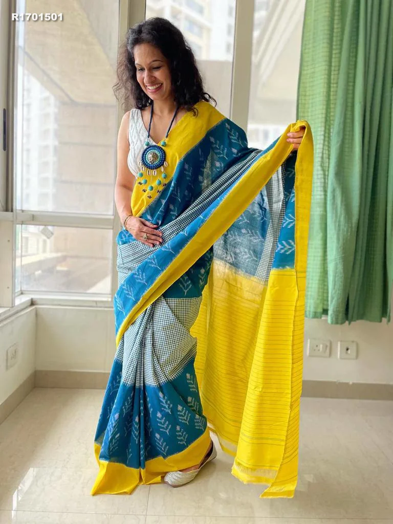 RK ethinics....Community admin  Fabric - Plain Linen  Work - Digital Print.  Saree length - 6.30 Meter (With Digital Blouse)  Blouse Fabric - Plain Linen with digital print blouse 6