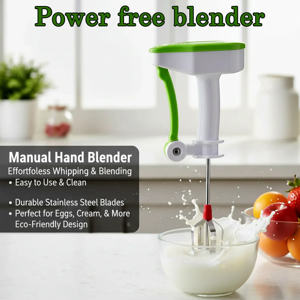Power Free Hand Blender – Stainless Steel Whisk | Dabster SKU 0060_power_free_blender  DSIN 60 4