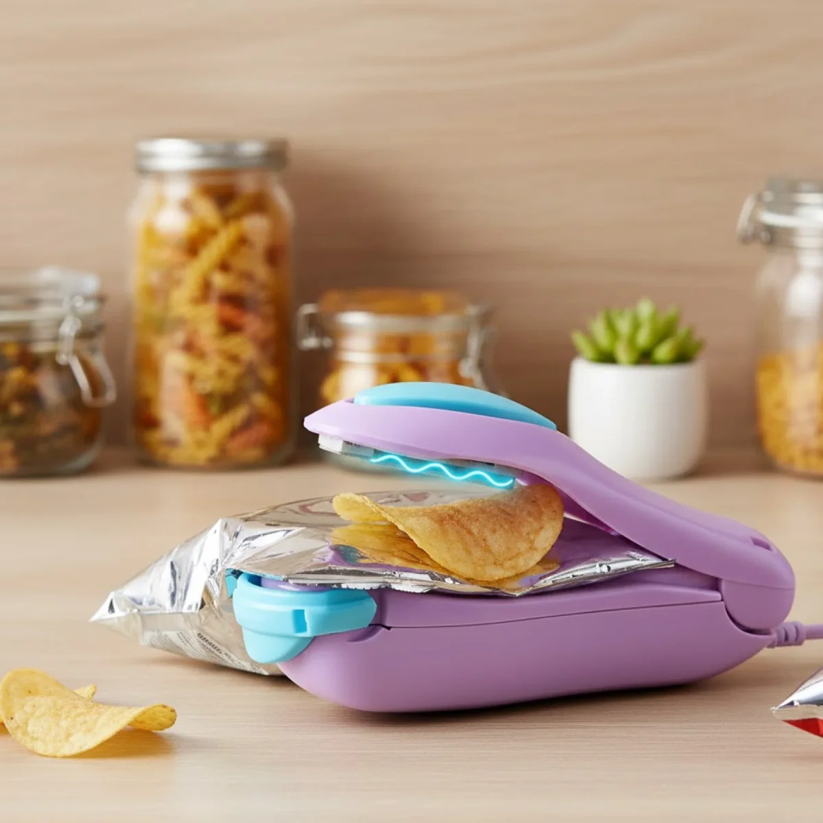 Mini Heat Sealer – Portable Food Bag Sealing Machine | XcelCraft 4