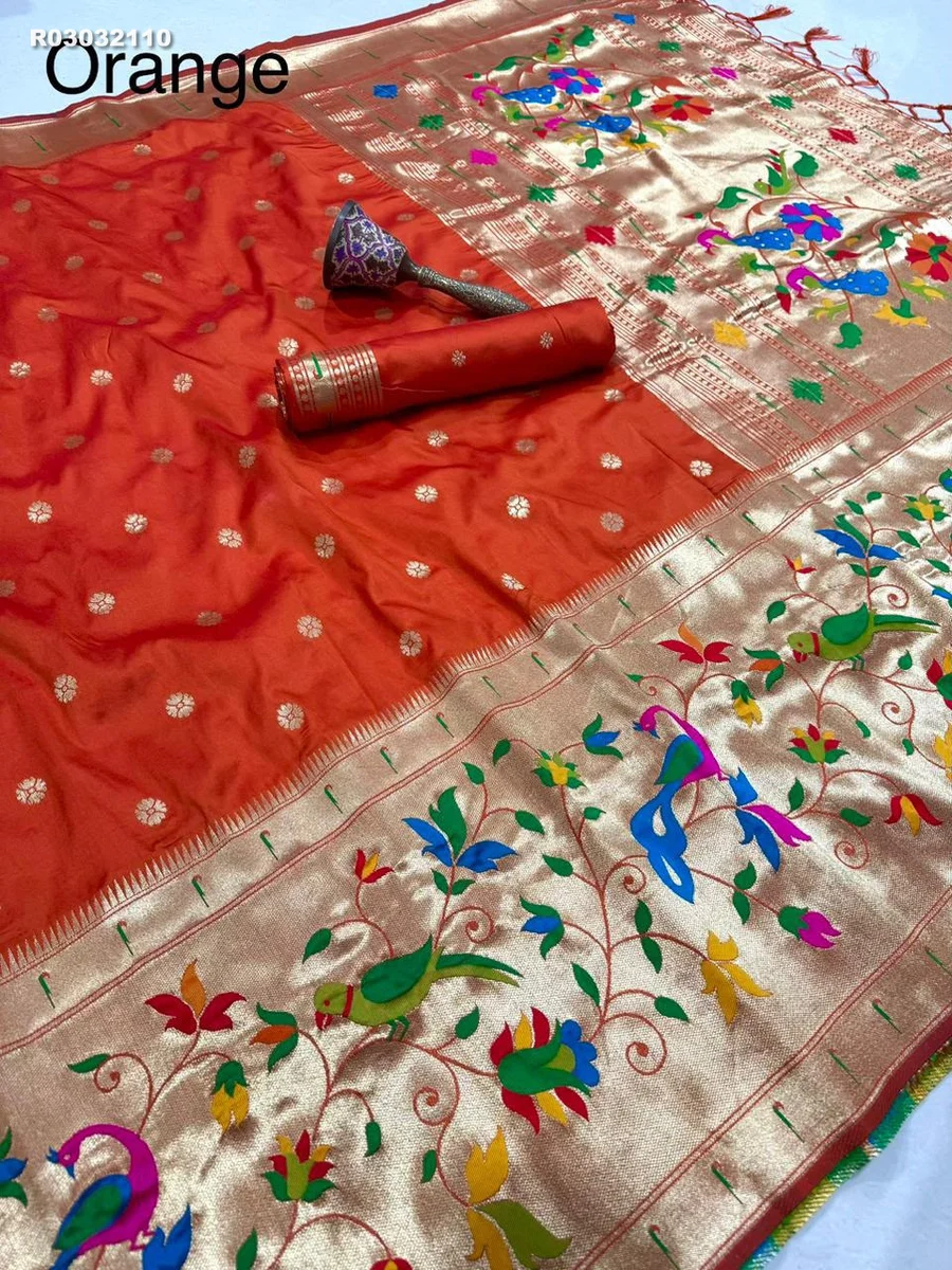 RK ethinics...Pure silk sarees  FABRIC:-PURE SOFT KANCHIVRAM PETHANI SILK