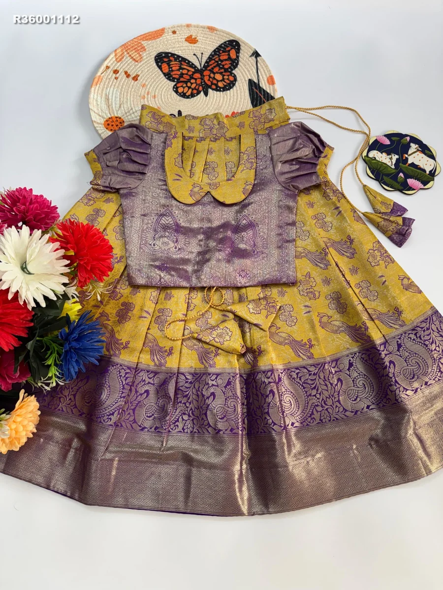 RK Ethinic...Pankhudi presents, lehenga for kids 5