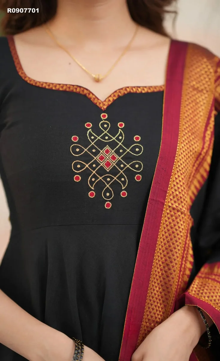 RK ethinic....Span cotton fabric with 4
