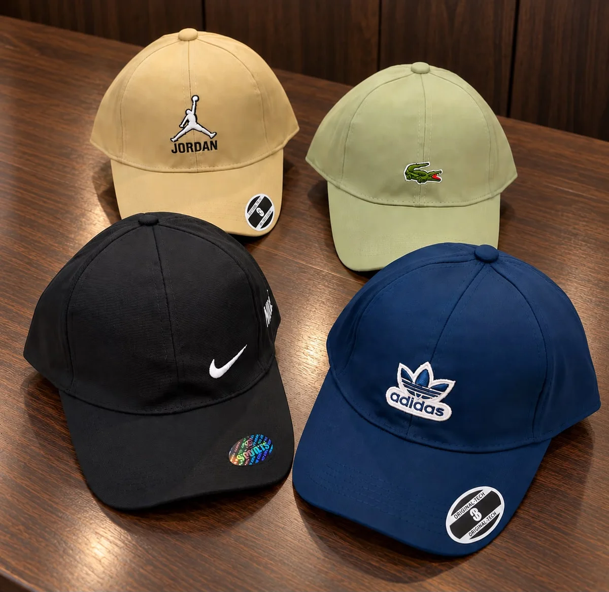 HUGO  PUMA  ADIDAS  NIKE  UNDER ARMOUR  NY  LA  Polo  MIXED BRANDED CAPS 2