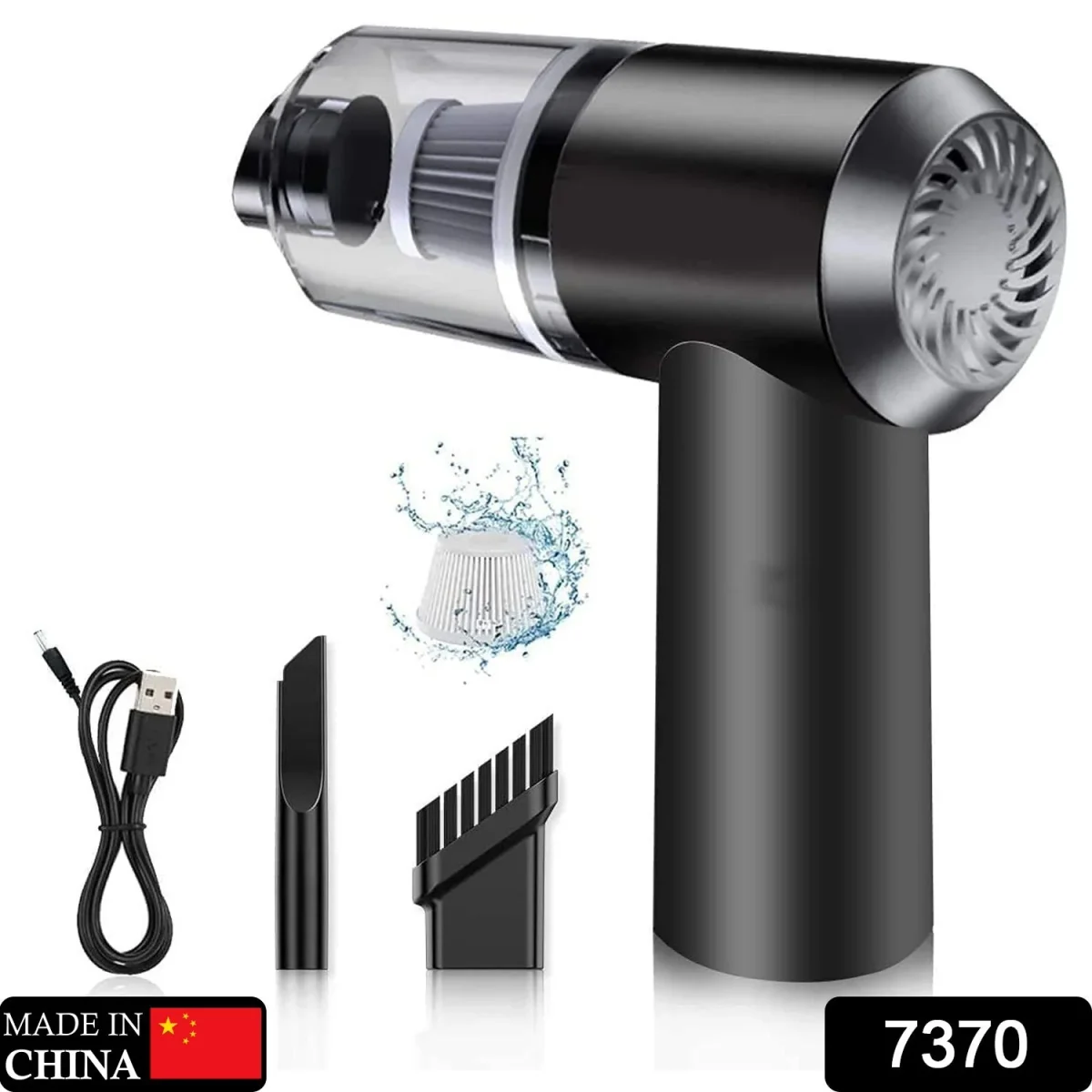 Wireless Handheld Vacuum Cleaner – 120W USB Rechargeable | storenzo  SKU 7370_2in1_vacuum_cleaner  DSIN 7370 6
