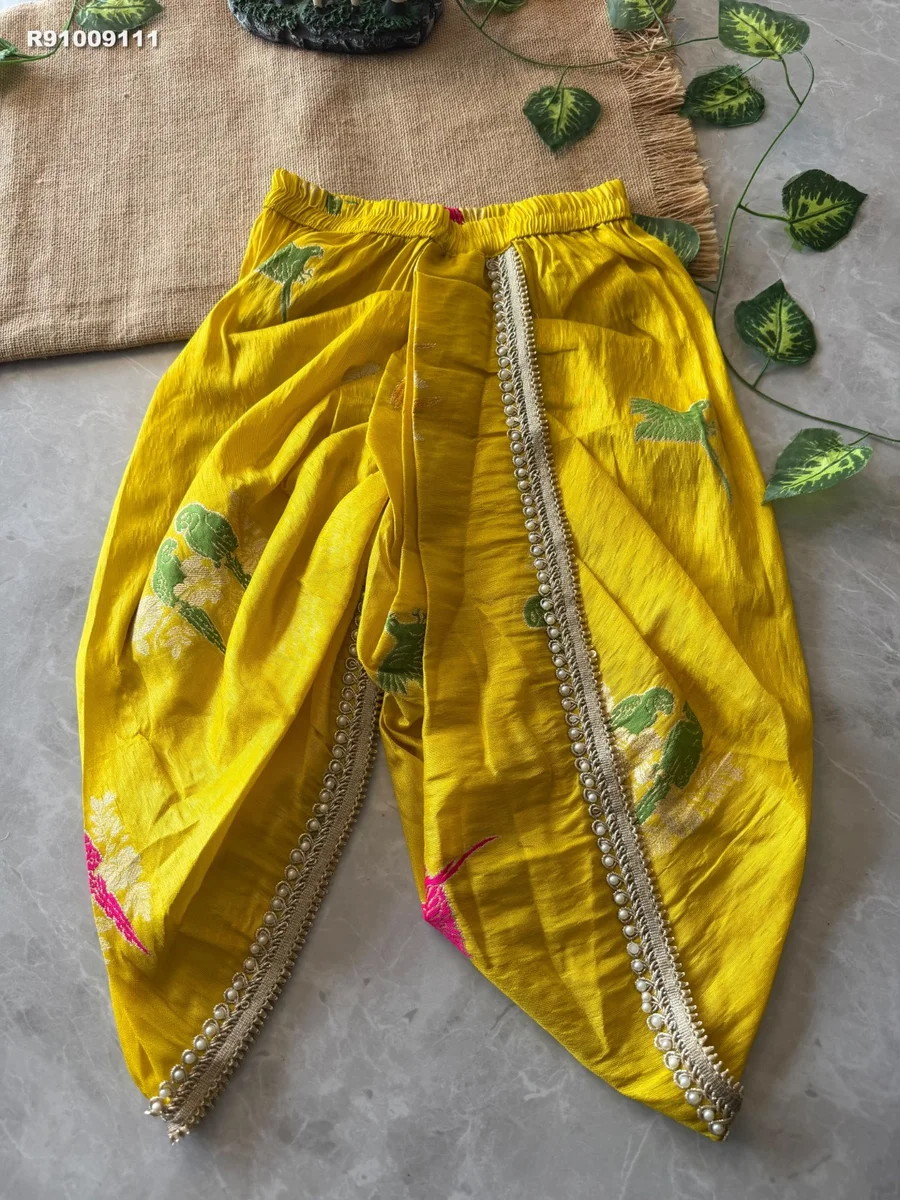 RK ethinics...Boys Dhoti Kurta ih Trending parrot Design 5
