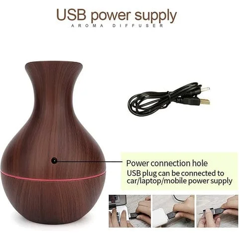 Mini Wooden Humidifier SKU-13882 4