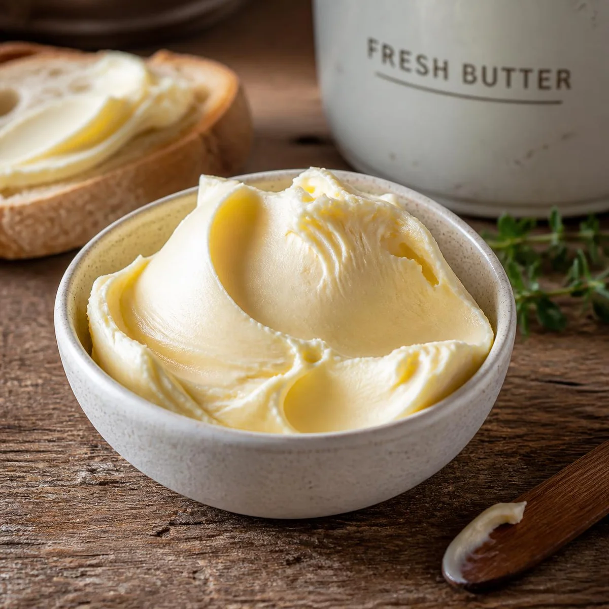 Fresh White Butter