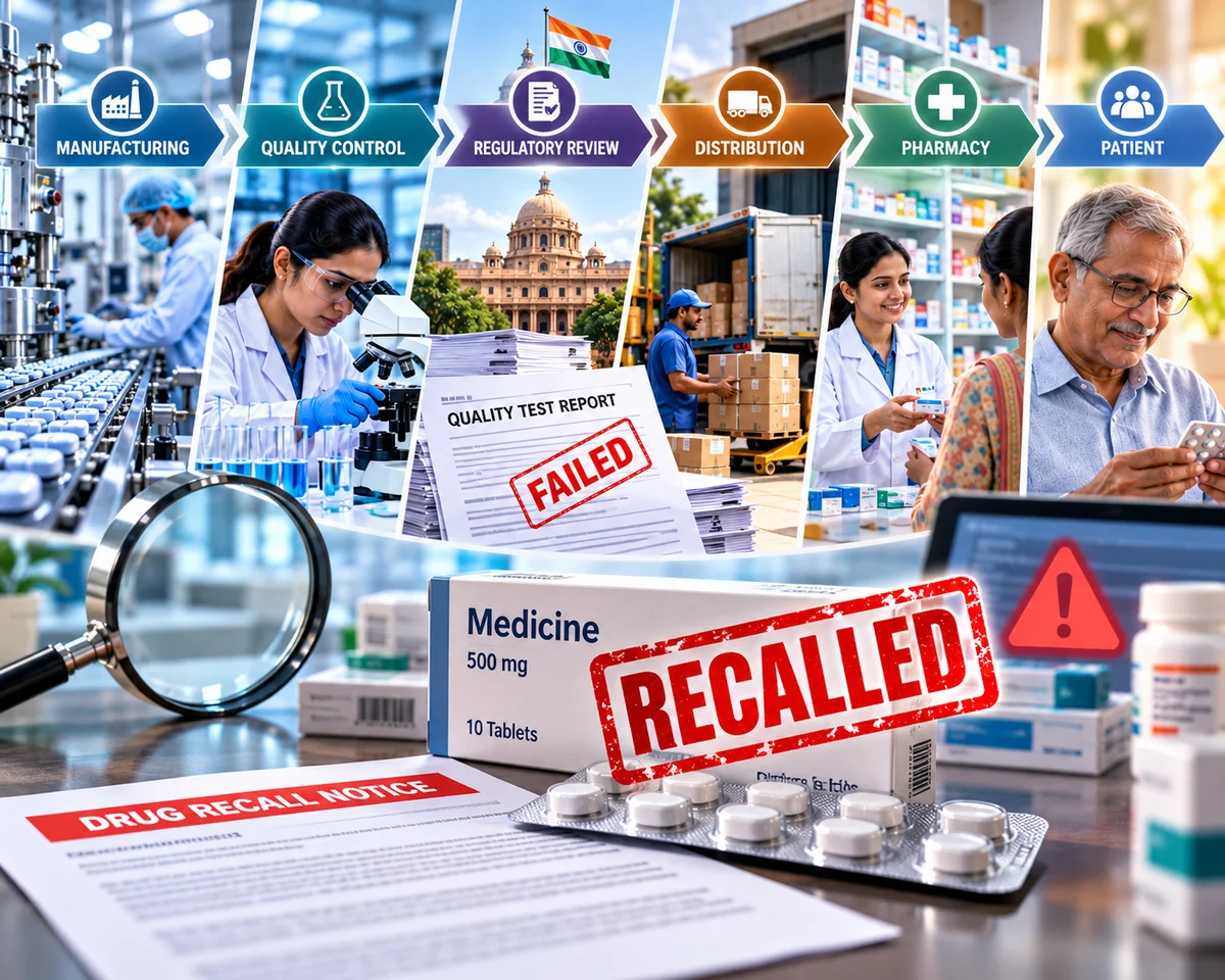 Drug Recall in India: What Happens When a Medicine Fails a Quality Test?
