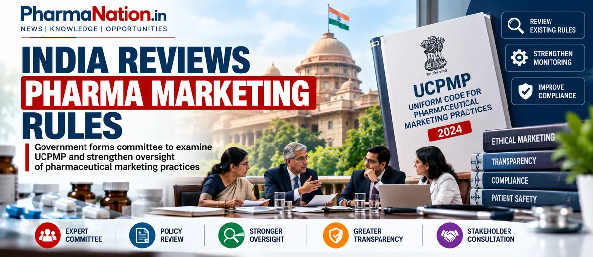 Government Sets Up Panel to Review Pharma Marketing Rules in India