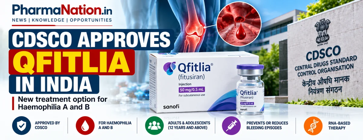 CDSCO Approves Qfitlia in India: New Haemophilia Treatment Explained