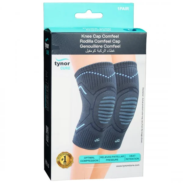 Tynor Cure Knee Cap Comfeel Pack of 2 – Size L
