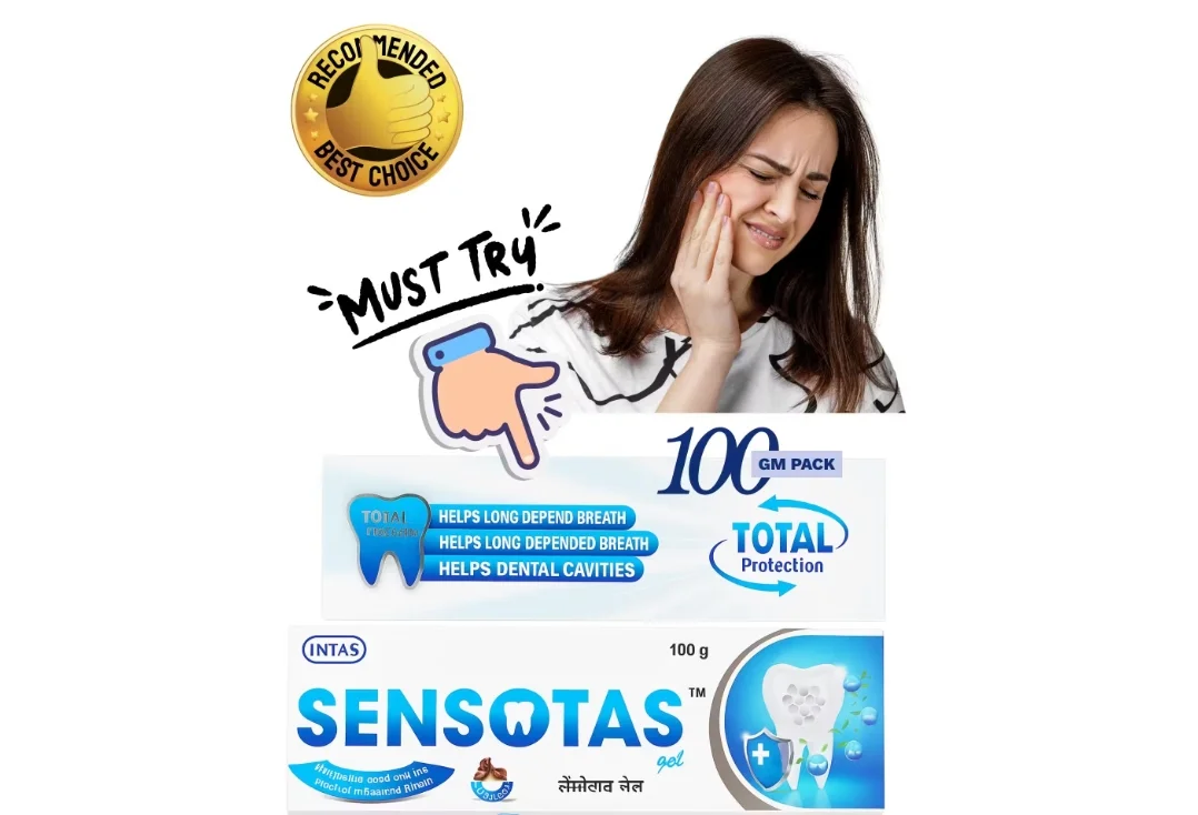 Sensotas toothpaste for sensitivity 100g