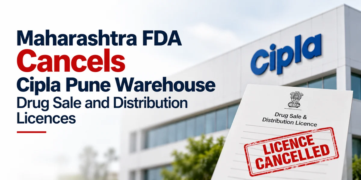 Maharashtra FDA Cancels Cipla Pune Warehouse Drug Licences: What Happened?