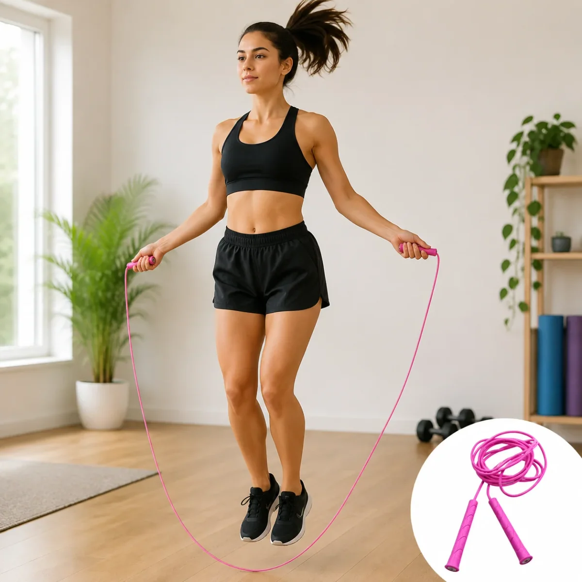 Adjustable Jump Rope – High-Speed Fitness & CrossFit | FitFuzion