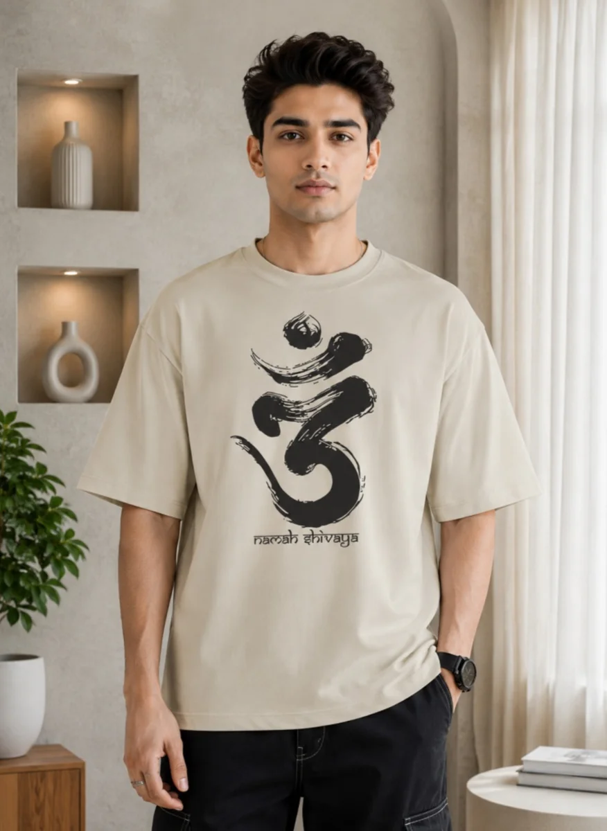 Cotton Blend oversized tshirt for mens