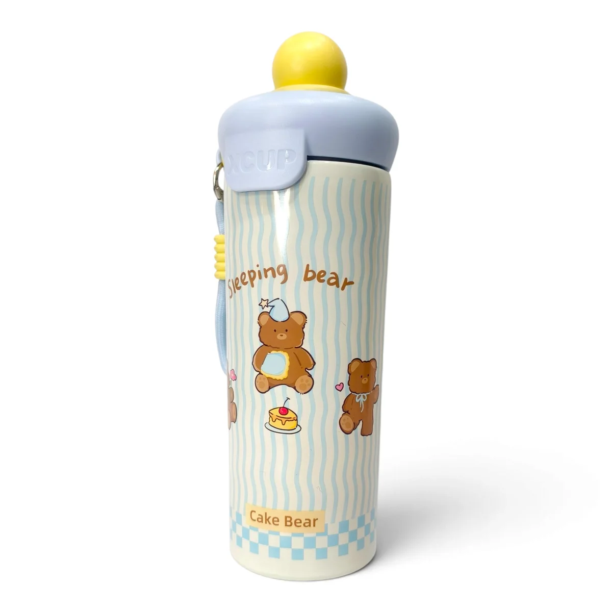 A beautiful pair theme water tumbler with straw