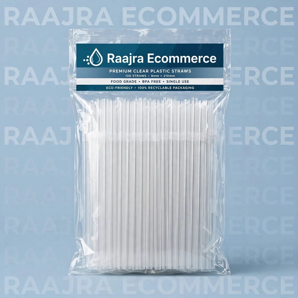plastic Straw pkt
