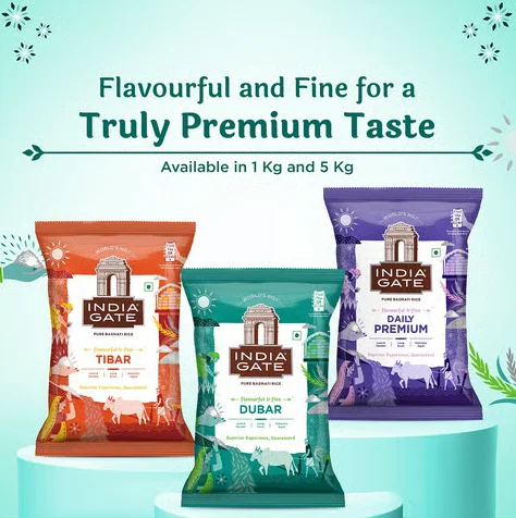 India Gate Dubar Basmati Rice (Long Grain) 4