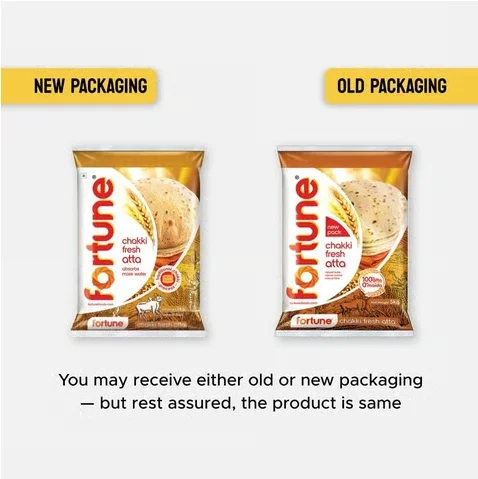 Fortune Fresh (100% Atta, 0% Maida) Chakki Atta 5kg 2