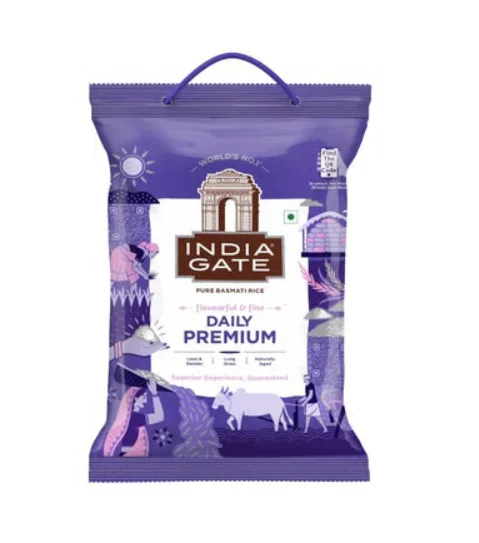 India Gate Daily Premium Basmati Rice (Long Grain) 2