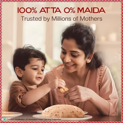 Aashirvaad Shudh Chakki Atta (100% Atta, 0% Maida, 5 Kg) 3
