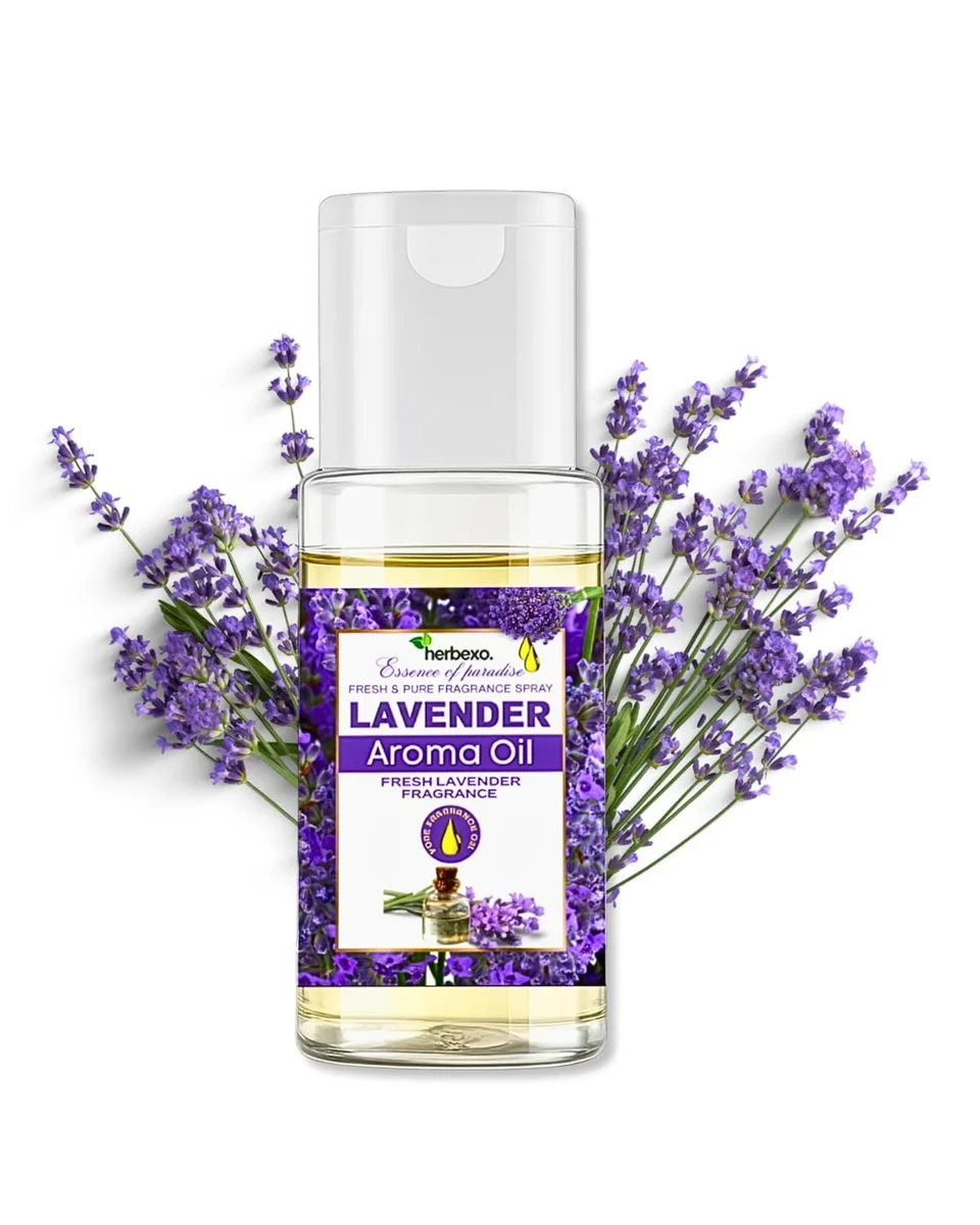 Lavender Aroma Oil for Home Fragrance and Diffusers, Humidifier & Aroma Burner 20ml (Lavender)