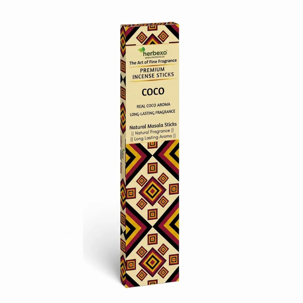 Coco Agarbatti Natural Incense Sticks with Coconut Fragrance