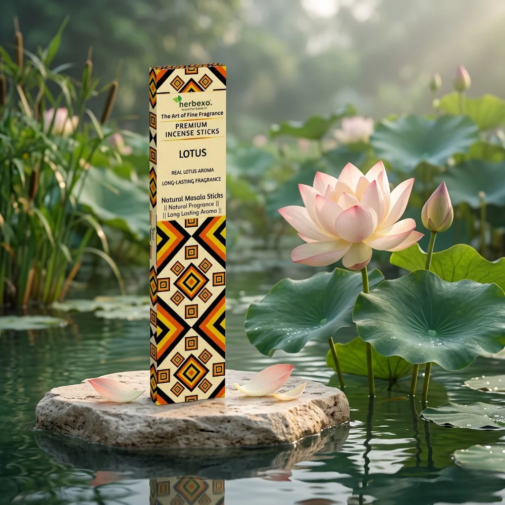 Herbexo Premium Real Lotus Masala Agarbatti