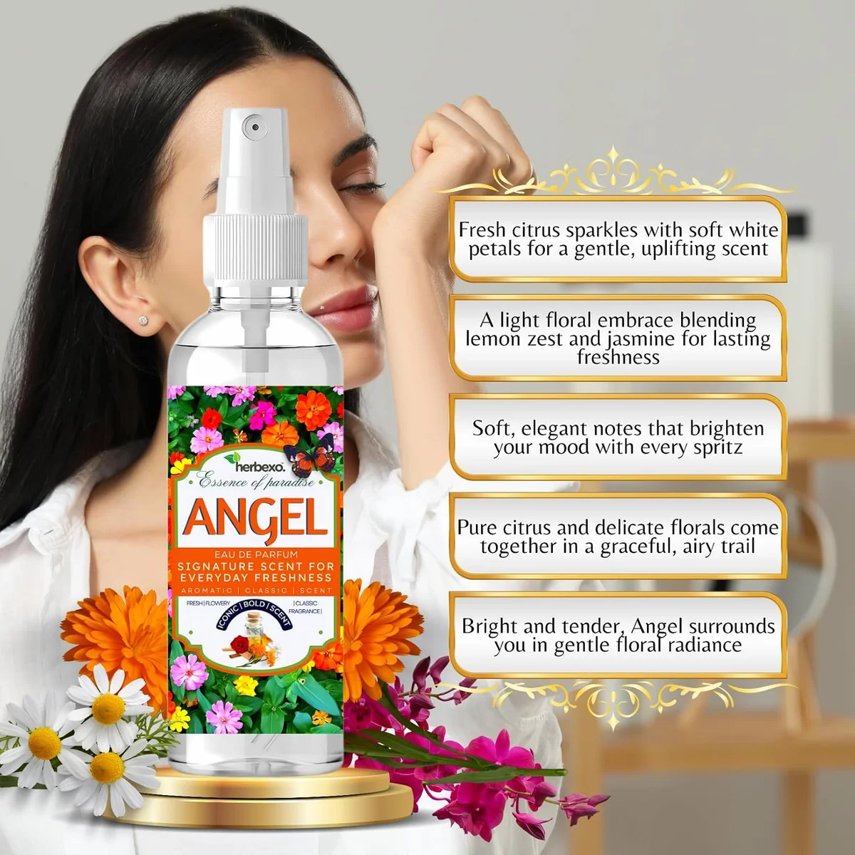 Angel perfume spray for women