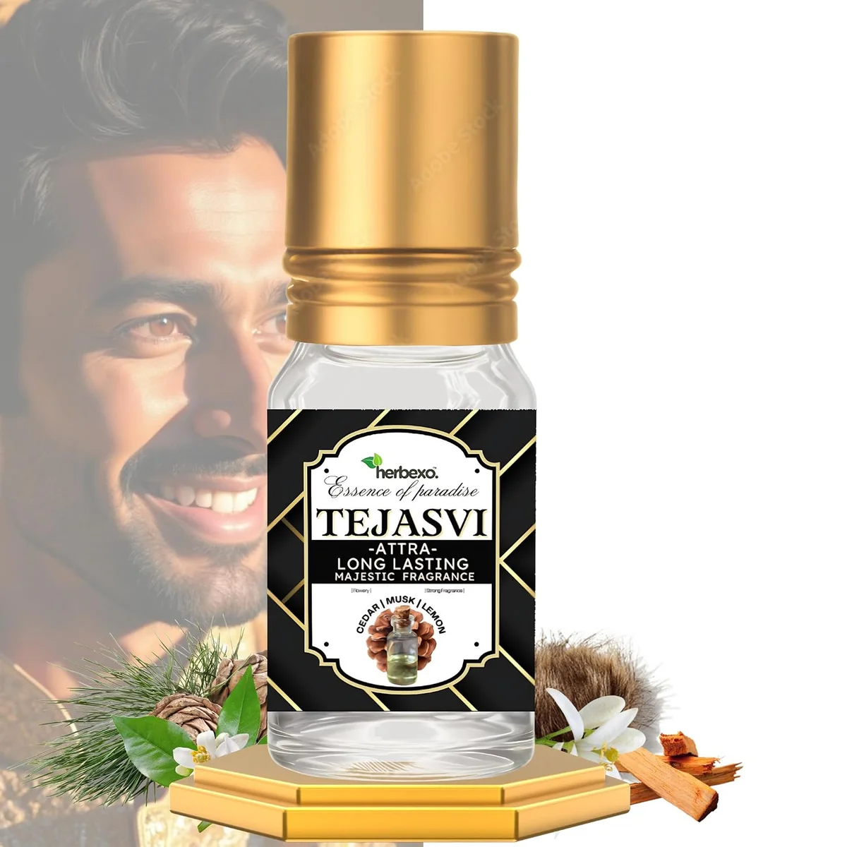 herbexo tejasvi attar