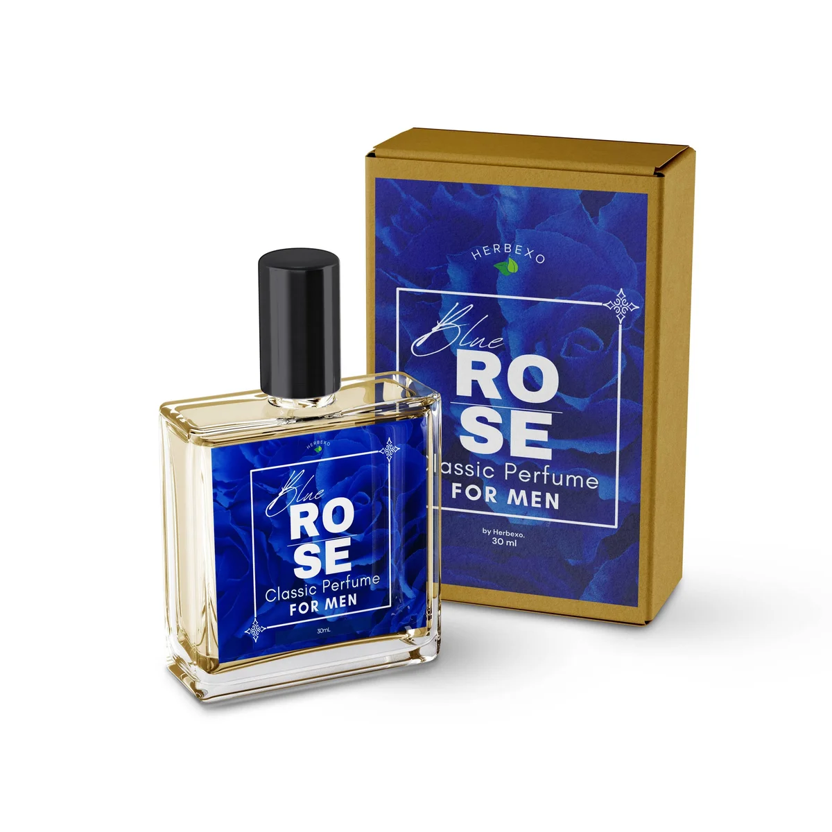 herbexo blue rose edp perfume for men