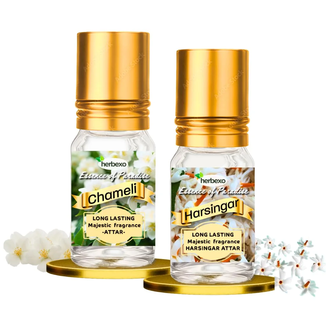harsingar attar and chameli attar combo gift pack