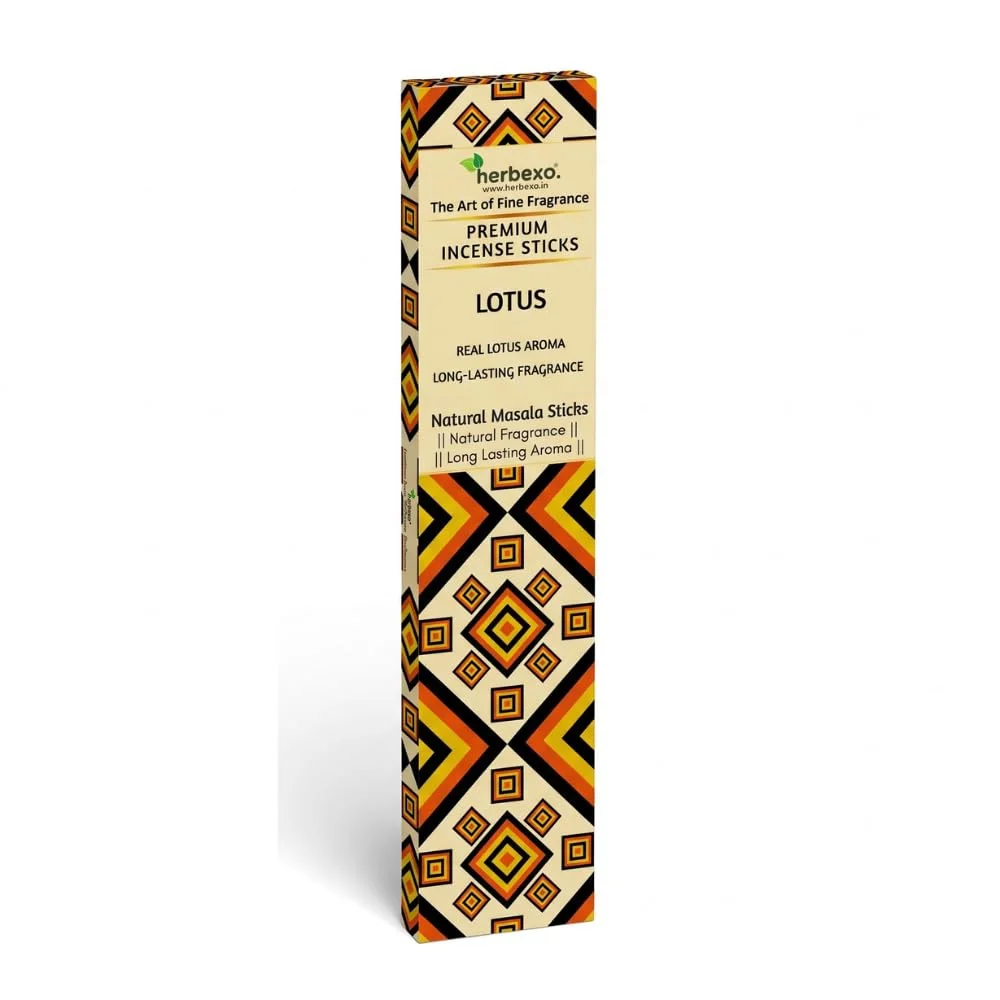 Lotus Agarbatti Natural Incense Sticks with Lotus Fragrance