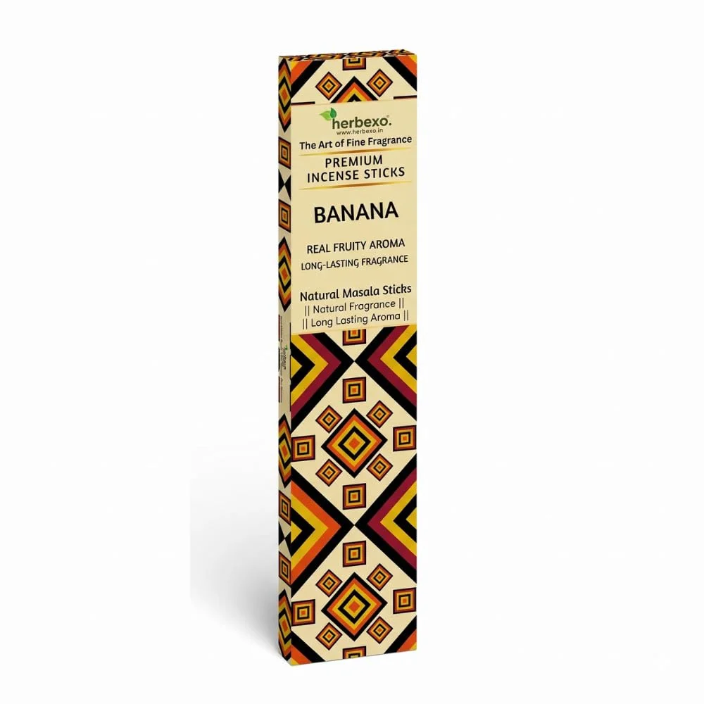 Banana Agarbatti Natural Agarbatti with Fruity Fragrance