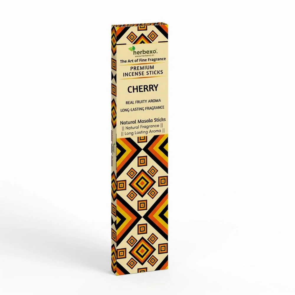 Cherry Agarbatti Natural Incense Sticks with Fruity Fragrance