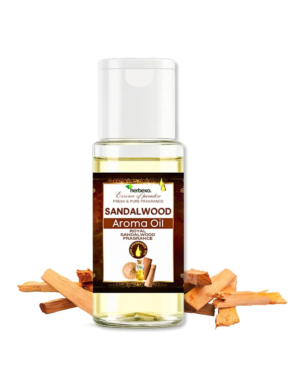 Sandalwood Fragrance Oil for Diffuser, Humidifier & Aroma Burner 20ml (Sandalwood)