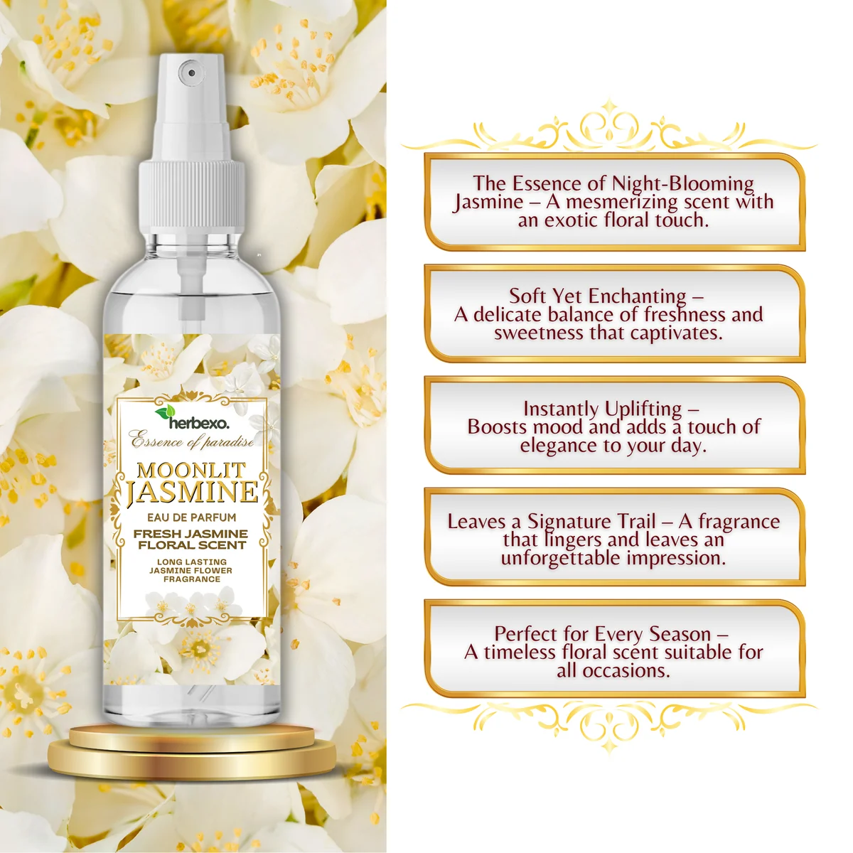 herbexo jasmine perfume
