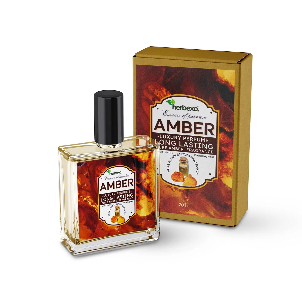 herbexo amber edp perfume for men