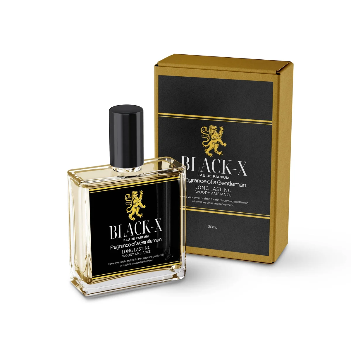 herbexo blackx edp perfume for men