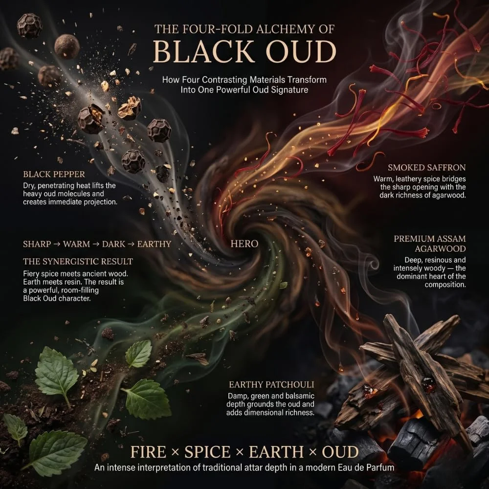 Black Oud Perfume EDP