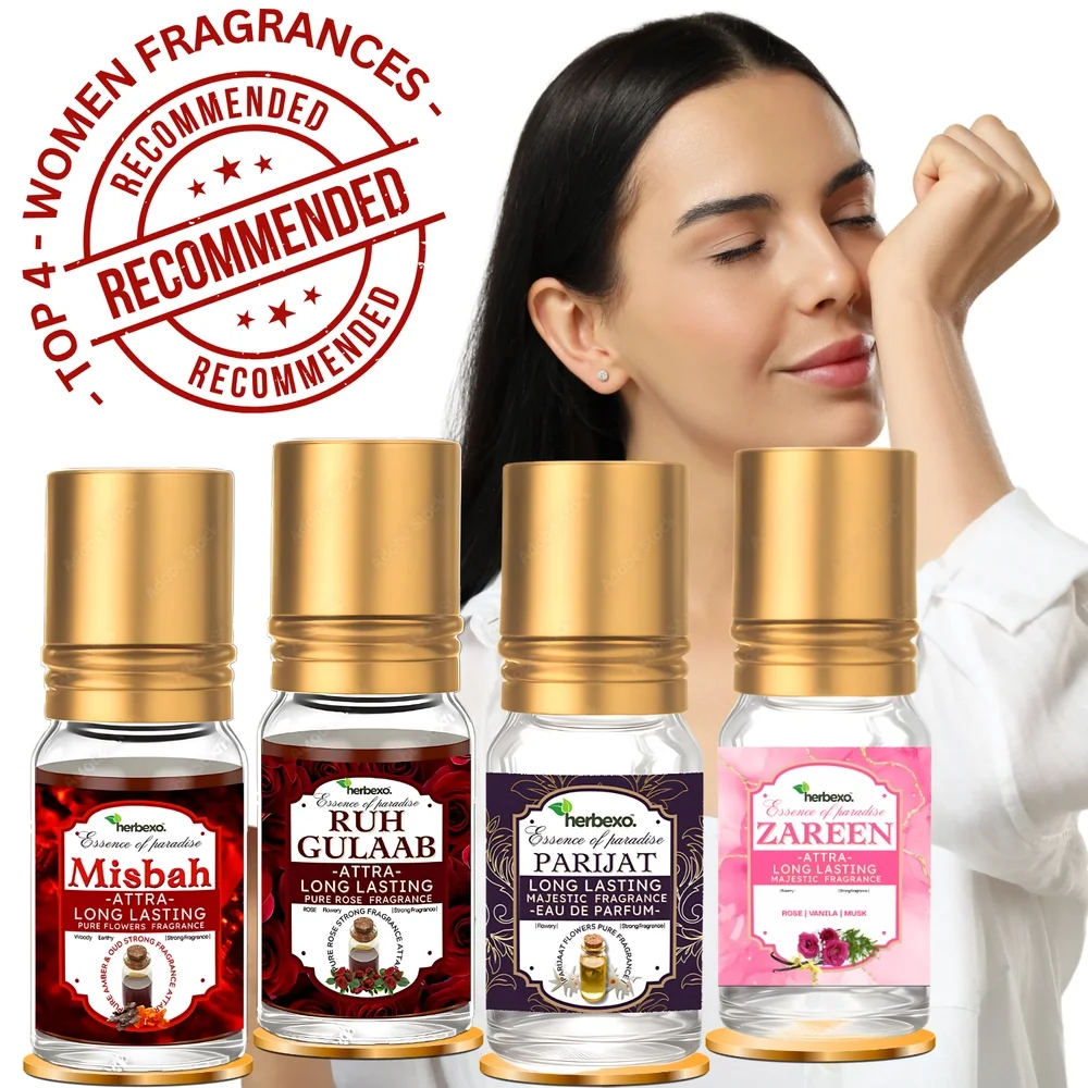 Top 4 Women Fragrances Attar