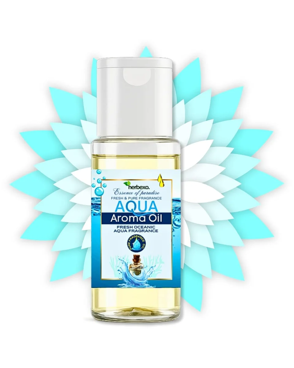 Aqua Aroma Oil for Home Fragrance and Diffusers, Humidifier & Aroma Burner 20ml (Aqua)