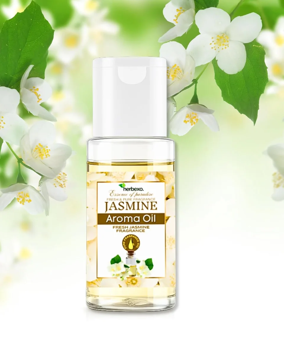 Jasmine Aroma Oil for Home Fragrance and Diffusers, Humidifier & Aroma Burner 20ml (Jasmine)