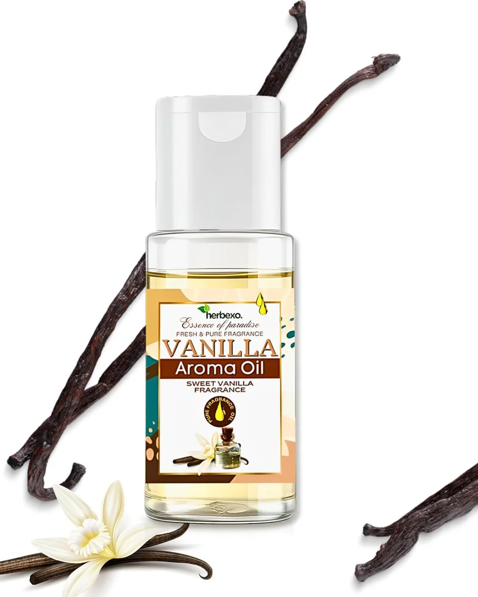 Vanilla Aroma Oil for Home Fragrance and Diffusers, Humidifier & Aroma Burner 20ml (Vanilla)
