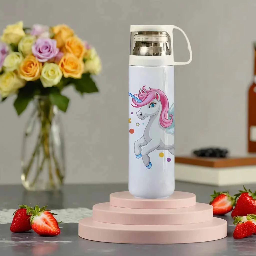 Vacuum Bottle with Cup