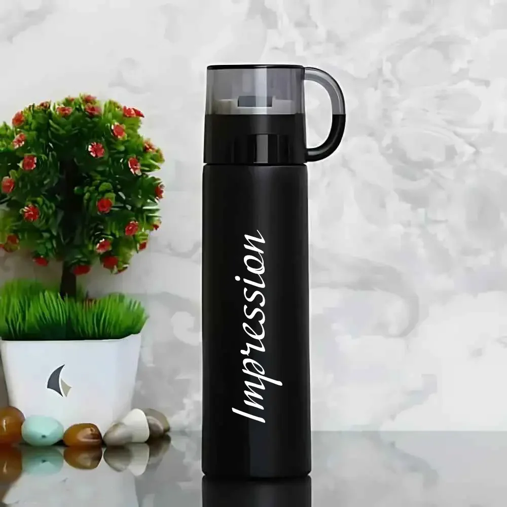 Vacuum Bottle with Cup
